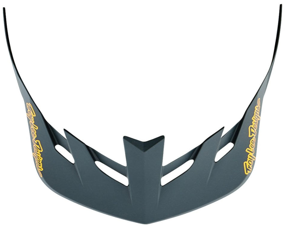 Troy Lee Designs FLOWLINE VISOR POINT GRAY / GOLD