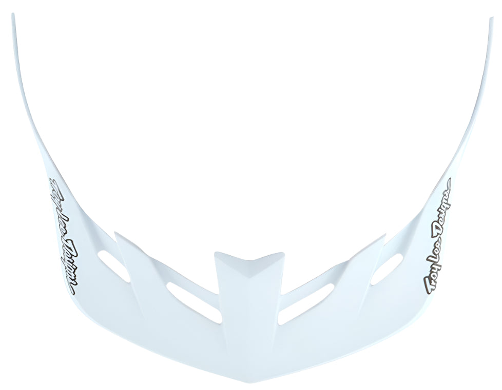 Troy Lee Designs FLOWLINE VISOR POINT WHITE / BLACK