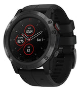 Garmin Fenix 5X Plus Sapphire Black with Black Band