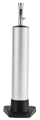 Crank Brothers PUMP ACCESSORIES PUMP KLIC FLOOR CANISTER SILVER ONLY
