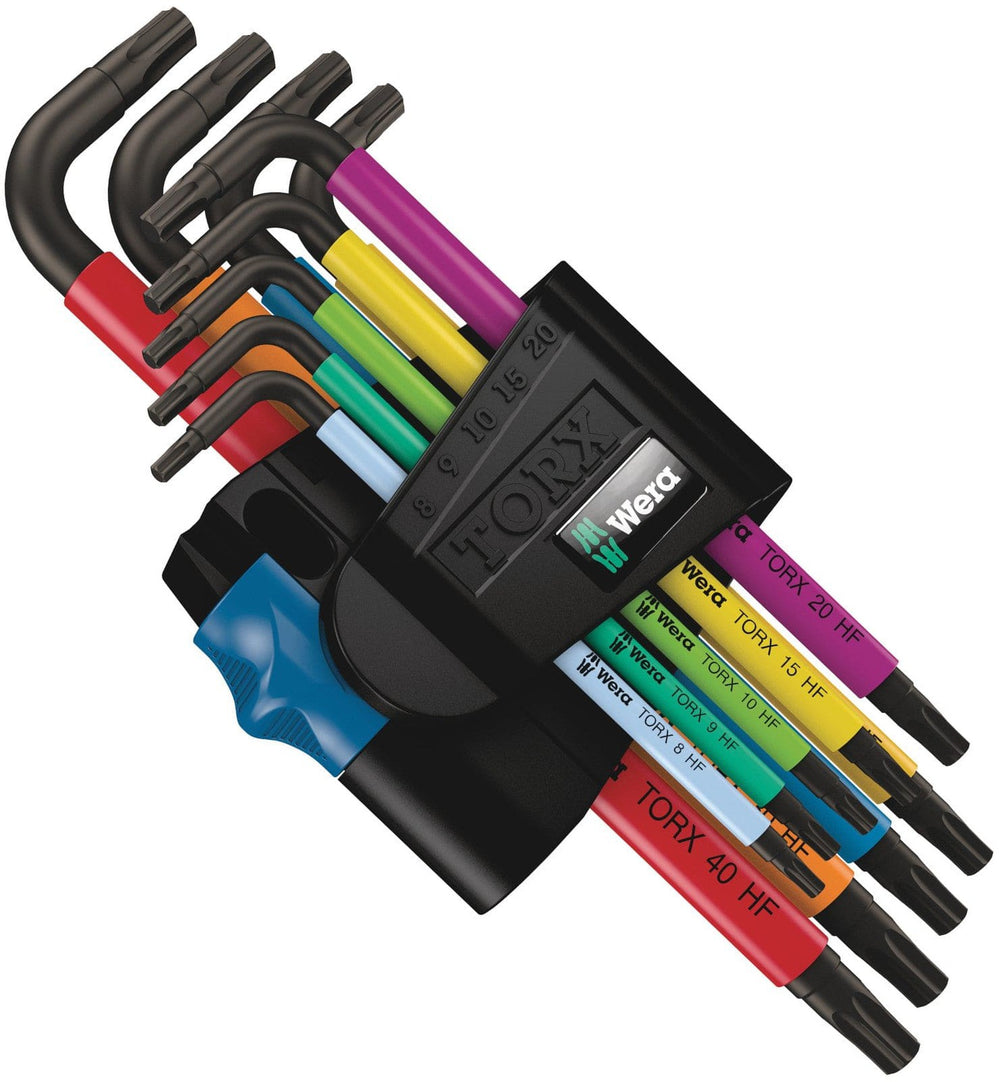Wera 950/9 Hex-Plus ulticolour HF 1 Winkelschlüsselsatz, 9-teilig