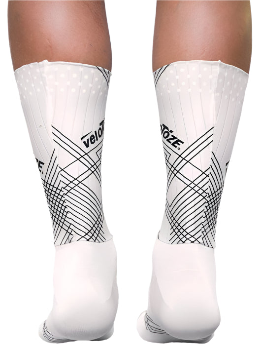 VeloToze Aero Socks - White