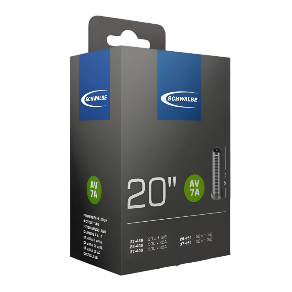 Schwalbe SV7A Presta; 20'' x 1&1/8 - 1&3/8 105g Tube