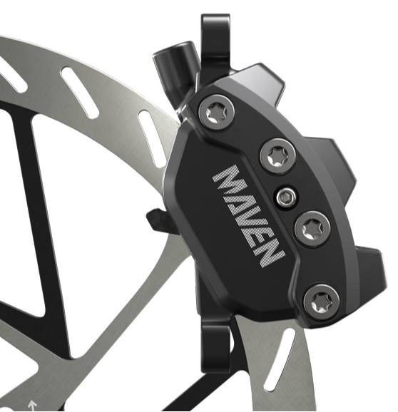 Sram Disc Brake Maven Base - Aluminum Lever, Stainless Hardware, Reach Adjust, 2000mm