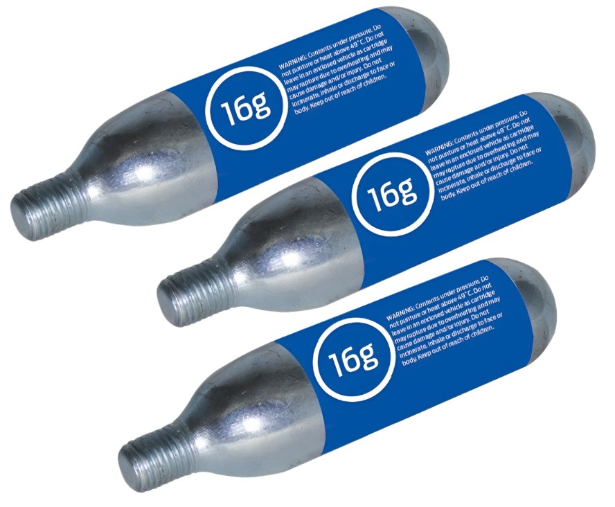 Azur 16g Air Co2 Cartridge 3-Pack