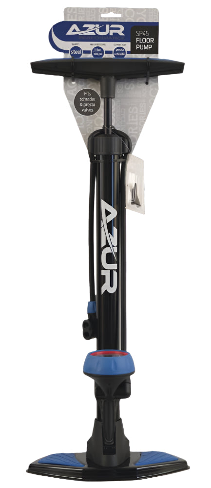 Azur Foot Pump D/H Black/Blue (8) Sp45