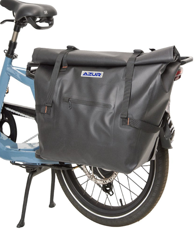 Azur Cargo Waterproof Pannier Black Bag