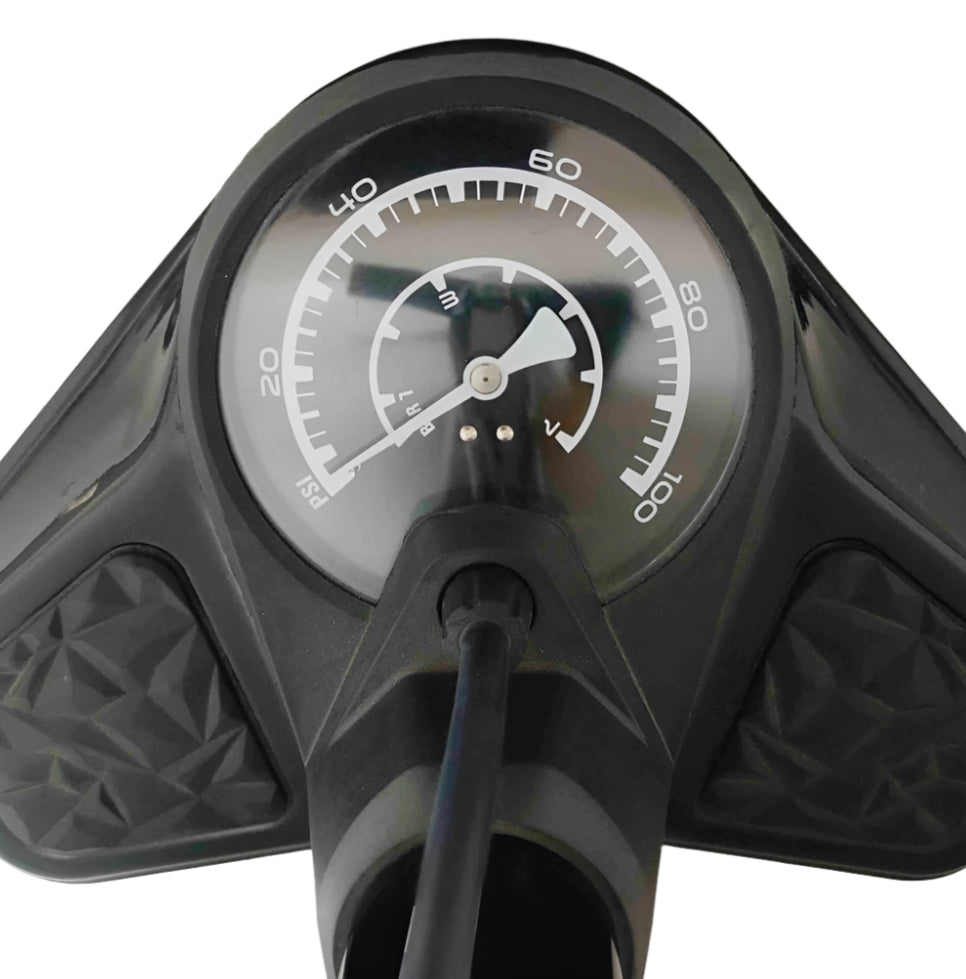 Azur BV Floor Pump Dual Valve