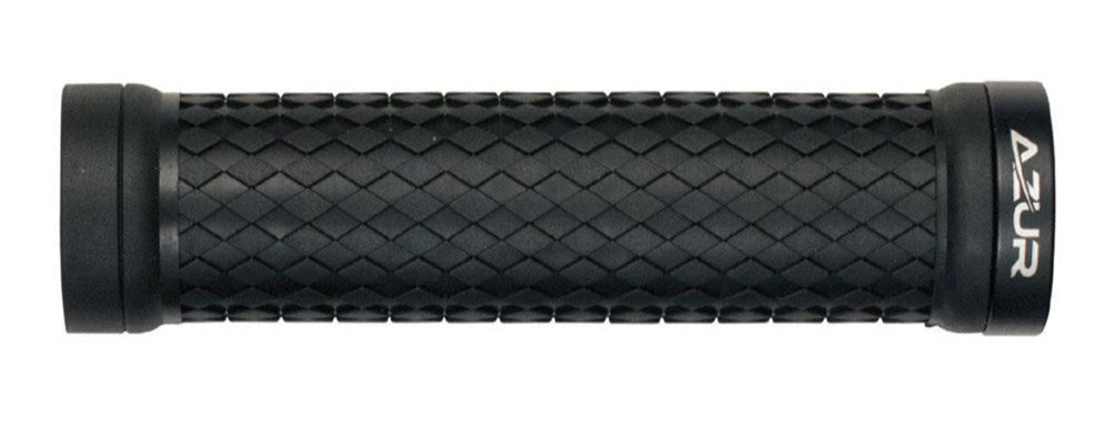 Azur Atom Lock On Grips Black