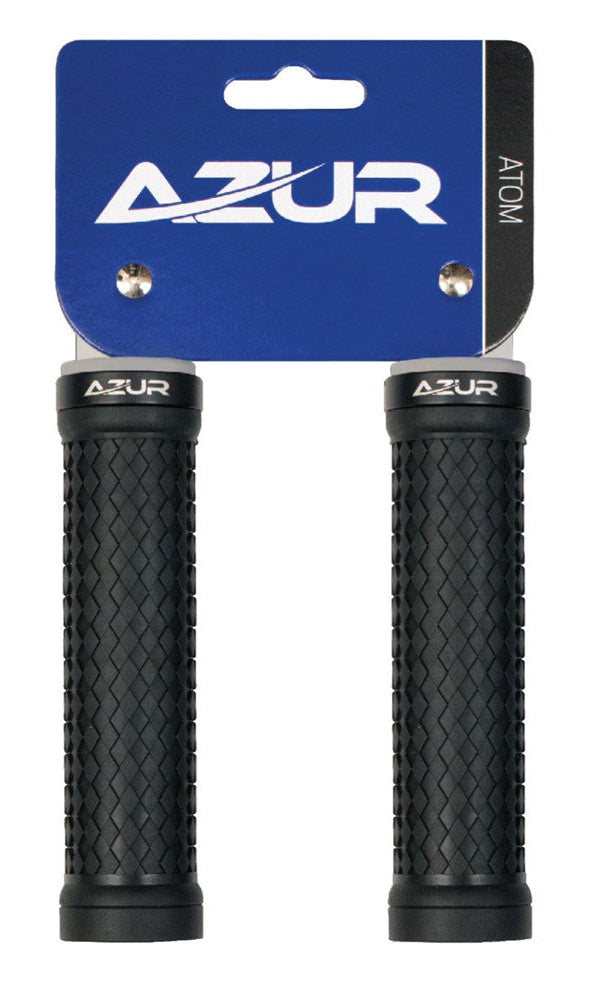 Azur Atom Lock On Grips Black
