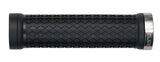 Azur Atom Lock On Grips Black