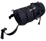 Azur Black Handlebar Roll Bag
