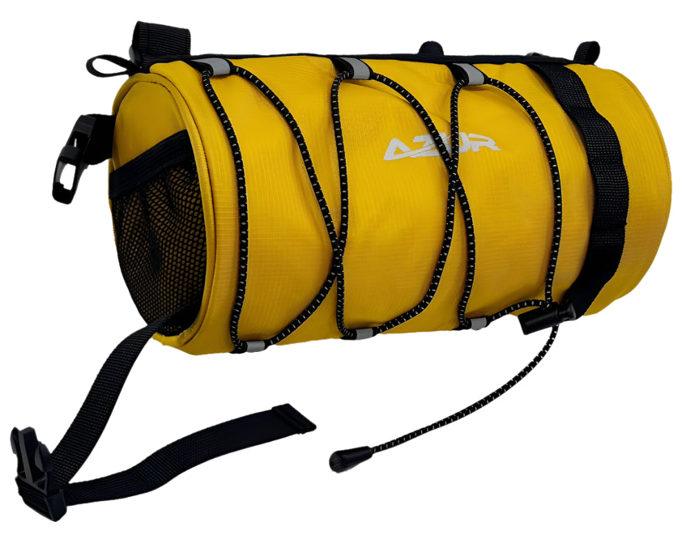 Azur Ochre Handlebar Roll Bag