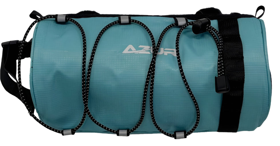 Azur Turquoise Handlebar Roll Bag