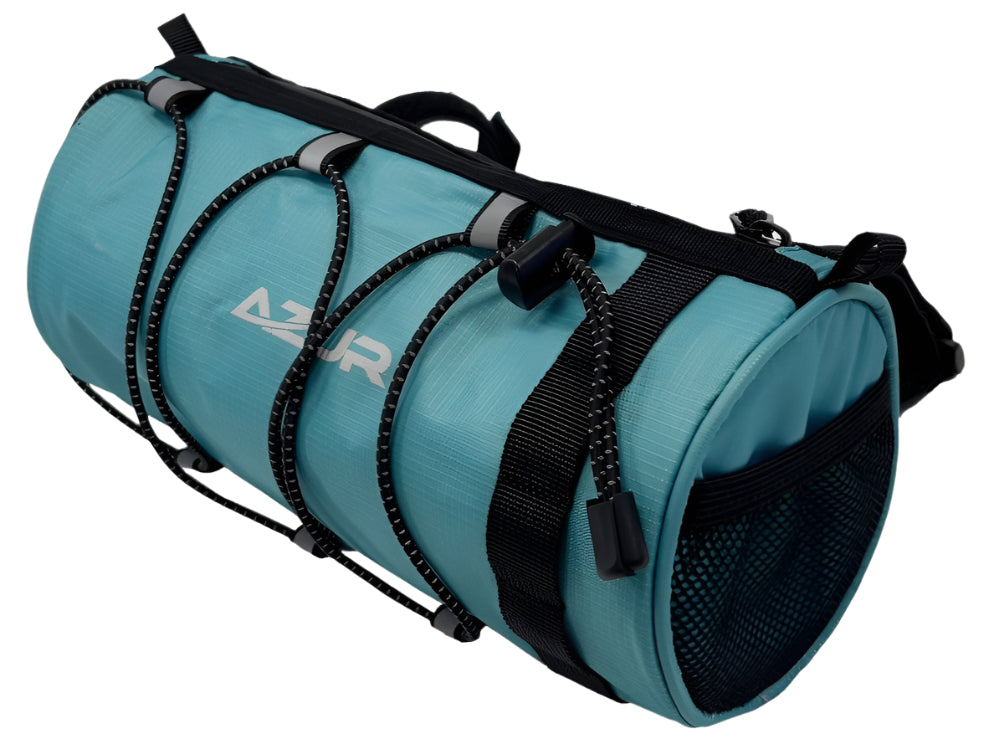 Azur Turquoise Handlebar Roll Bag