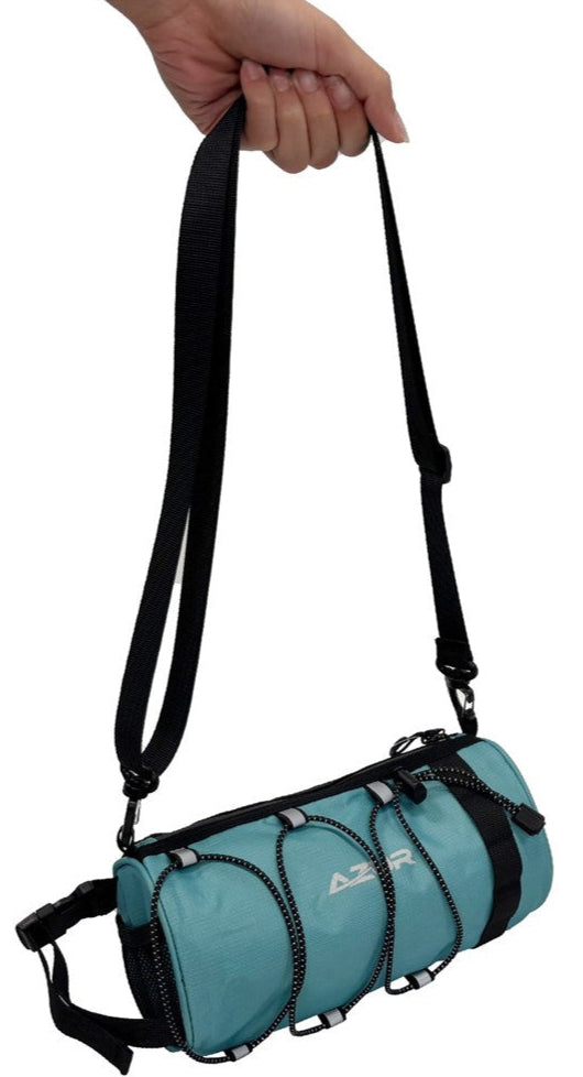 Azur Turquoise Handlebar Roll Bag