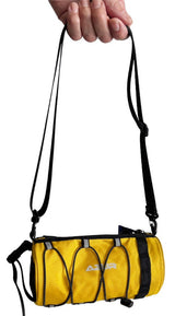 Azur Yellow Handlebar Roll Bag