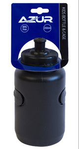 Azur Kids Bottle and Cage Black