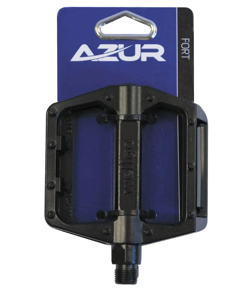 Azur Fort Alloy Pedal 9/16" Black