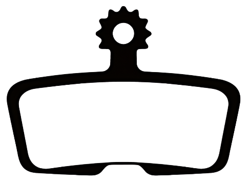 Ashima Semi Metallic Disc Brake Pads for Avid Code R/Code/RSC/RE