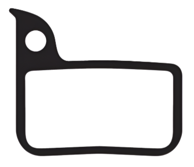 Ashima Semi Metallic Disc Brake Pads for Avid Road Red/SRAM HRD