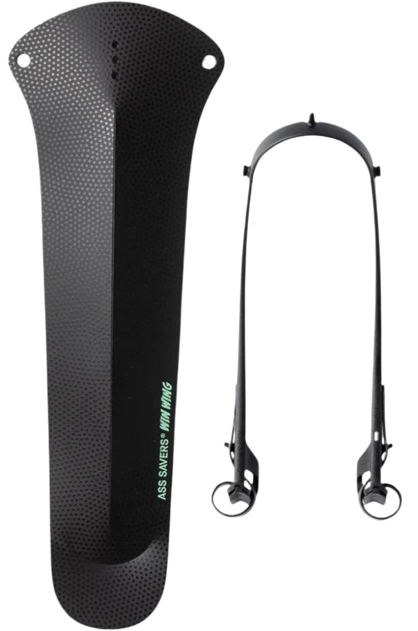 Ass Saver Win Wing Gravel Mudguard Standard Black dots