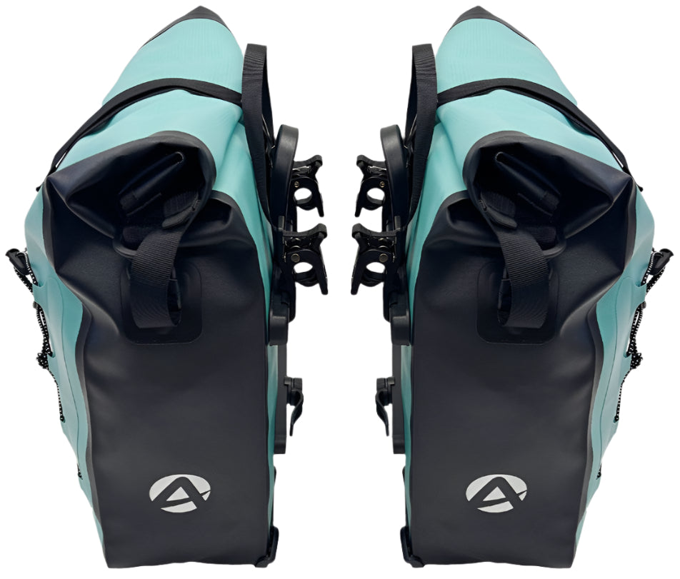 Azur Touring Pannier Set Turquoise