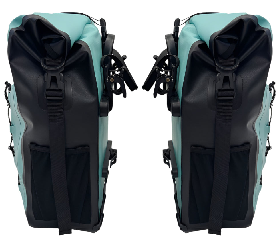 Azur Touring Pannier Set Turquoise