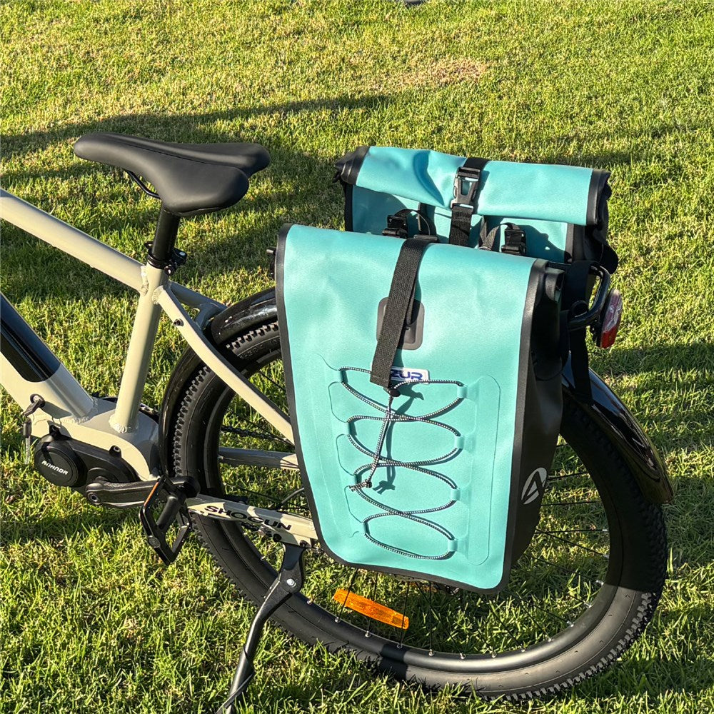 Azur Touring Pannier Set Turquoise