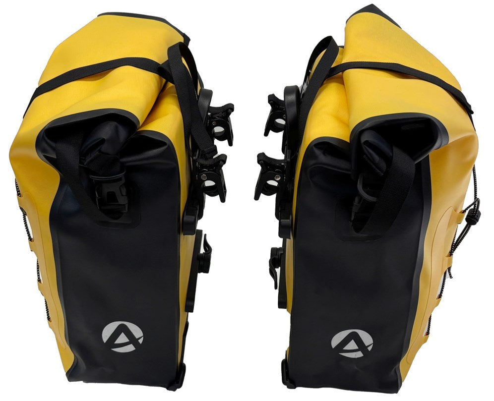 Azur Touring Pannier Set Yellow