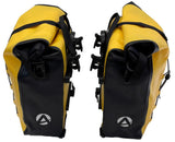 Azur Touring Pannier Set Yellow