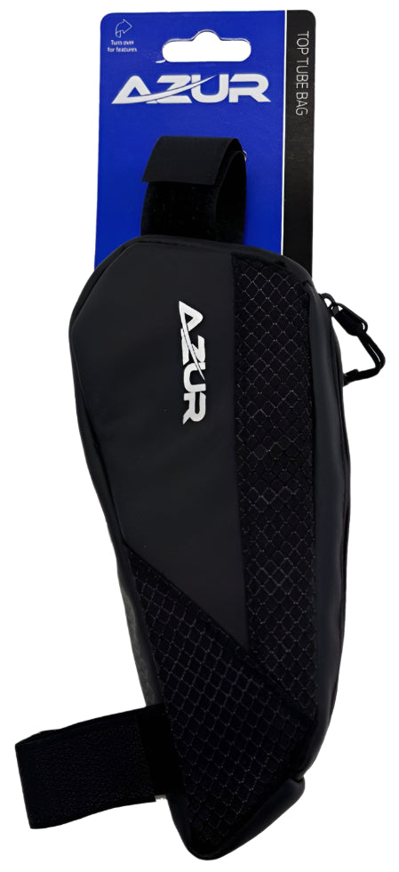 Azur Black Top Tube Bag