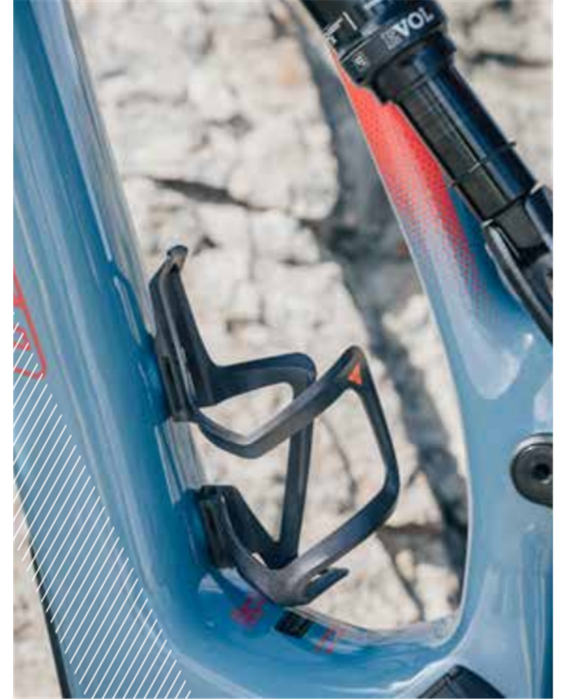 GRANITE AUX - Carbon Bottle Cage - Side loading - Matte finish