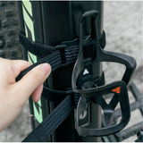 GRANITE AUX - Carbon Bottle Cage with long strap kit for E-bike