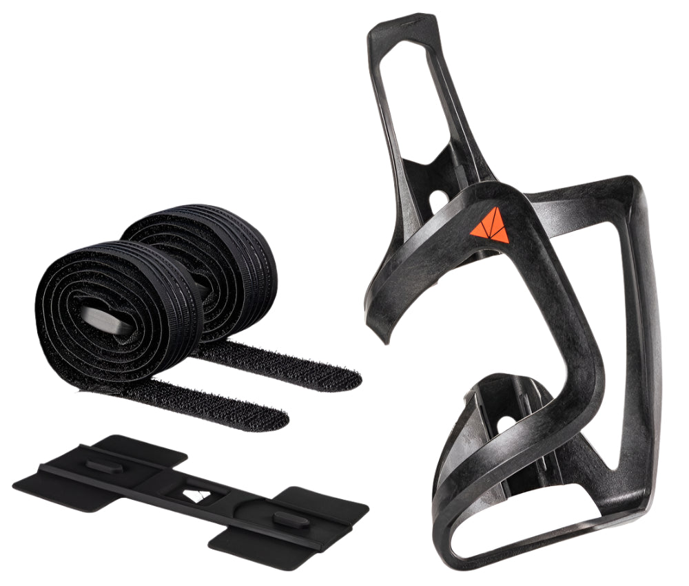 GRANITE AUX - Carbon Bottle Cage with long strap kit for E-bike