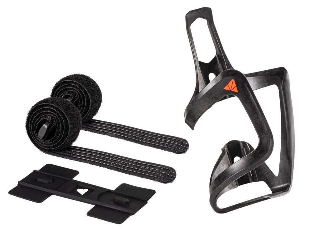 GRANITE AUX - Carbon Bottle Cage with Strap kit