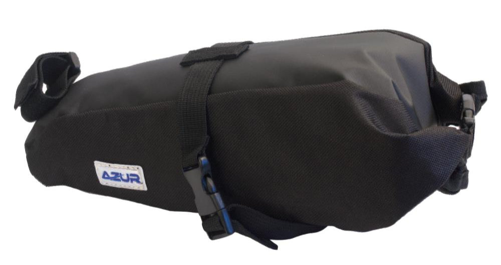 Azur Waterproof Expanding Saddle Bag Small (100)