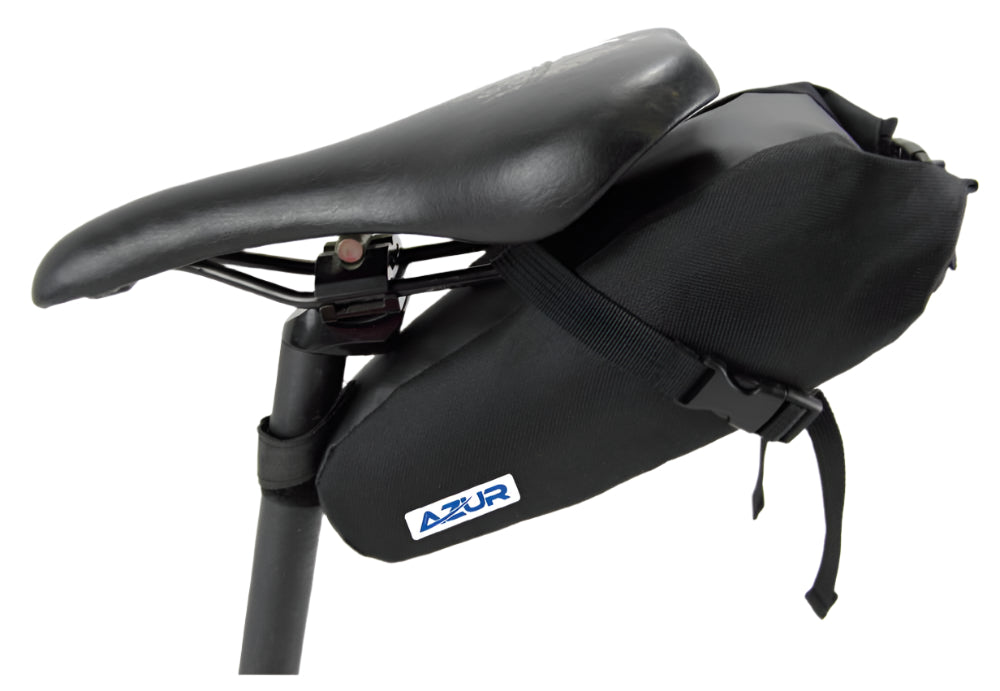 Azur Waterproof Expanding Saddle Bag Small (100)