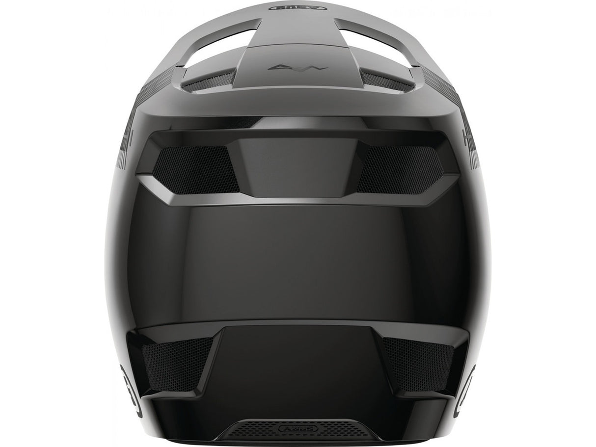 ABUS HIDROP ASTM MTB Bike Helmet shiny black back