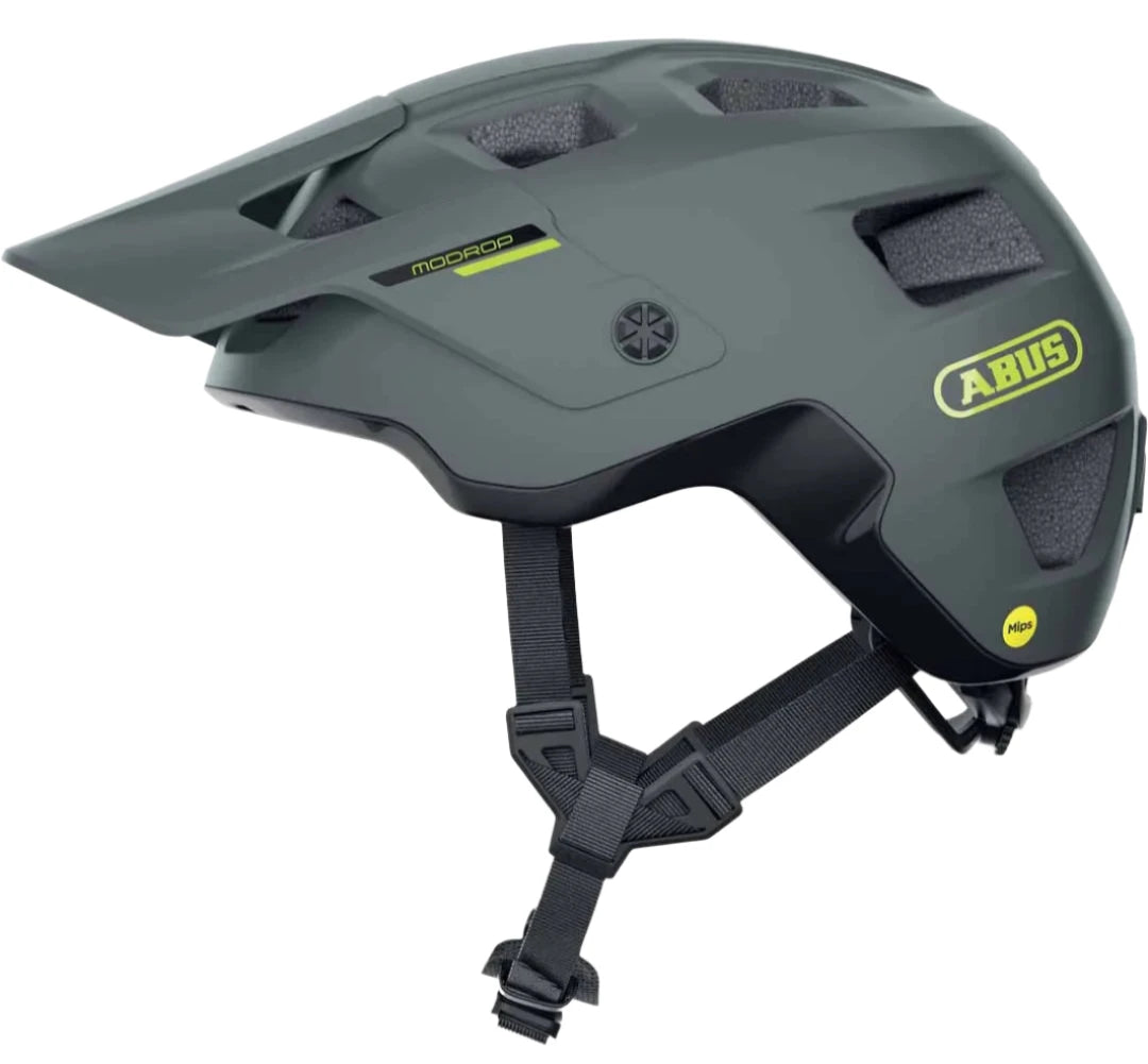 ABUS MODROP MIPS concrete HELMET grey