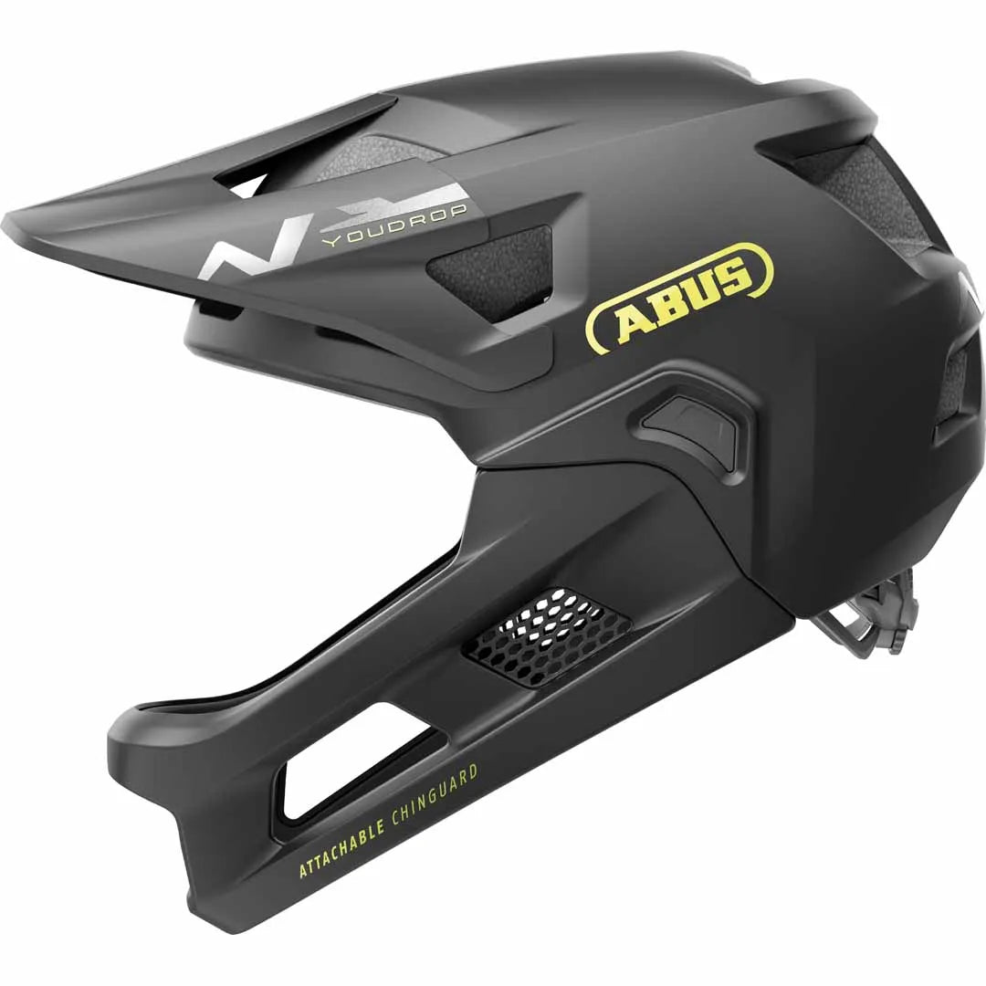 ABUS YOUDROP FULL FACE HELMET Velvet Black