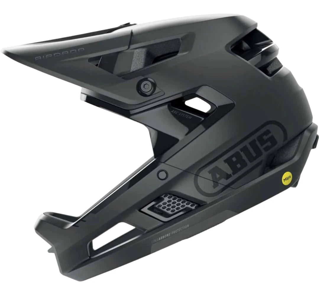 ABUS AIRDROP MIPS velvet HELMET Black