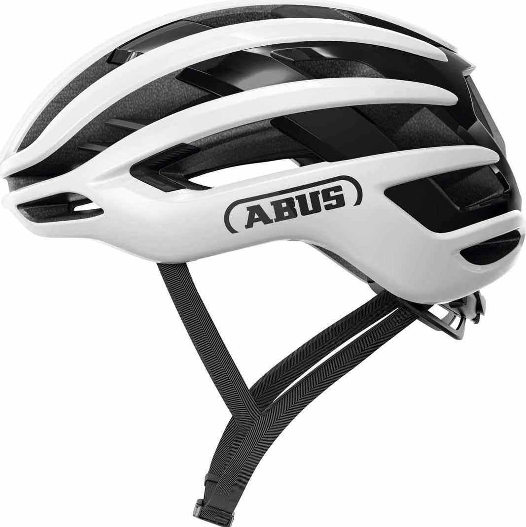 Abus AirBreaker 2.0 Shiny White Helmet