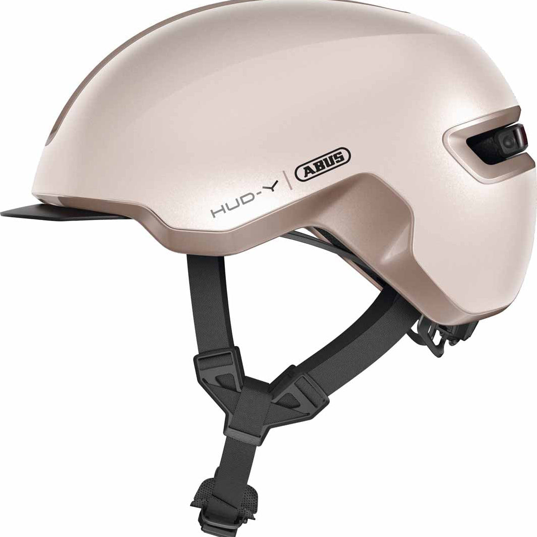 Abus HUD-Y Champagne Gold Helmet