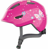 Abus Smiley 3.0 Pink Butterfly Kids Helmet