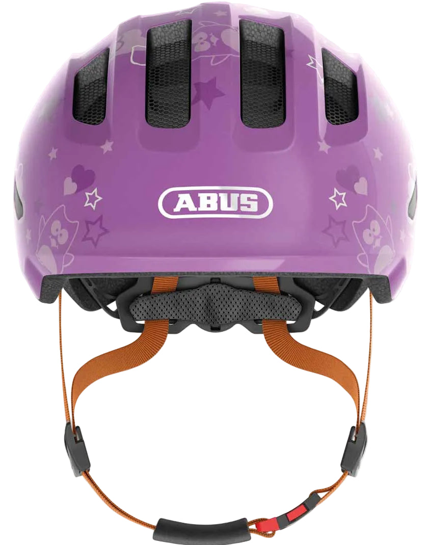 Abus Smiley 3.0 Purple Star Kids Helmet