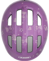 Abus Smiley 3.0 Purple Star Kids Helmet