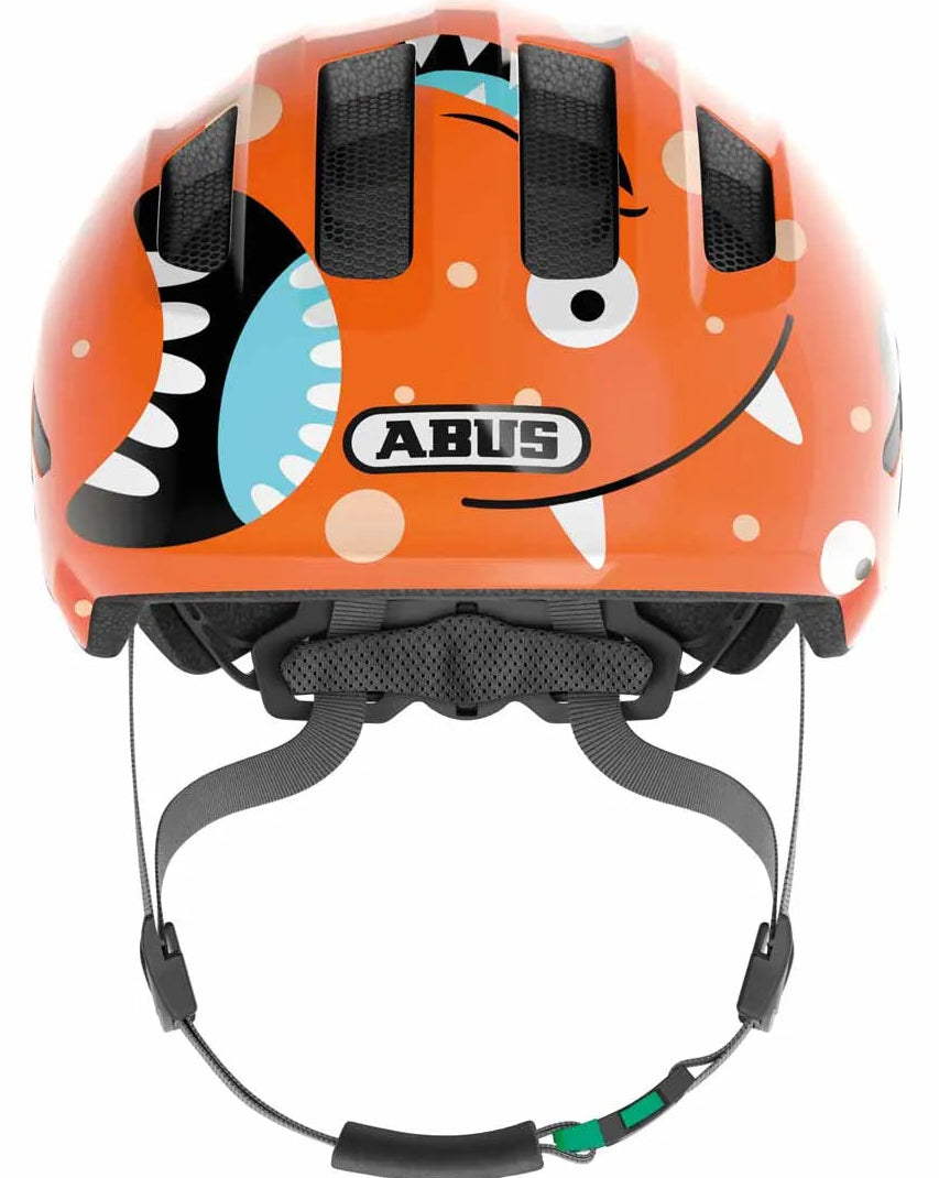 Abus Smiley 3.0 Orange Monster Kids Helmet