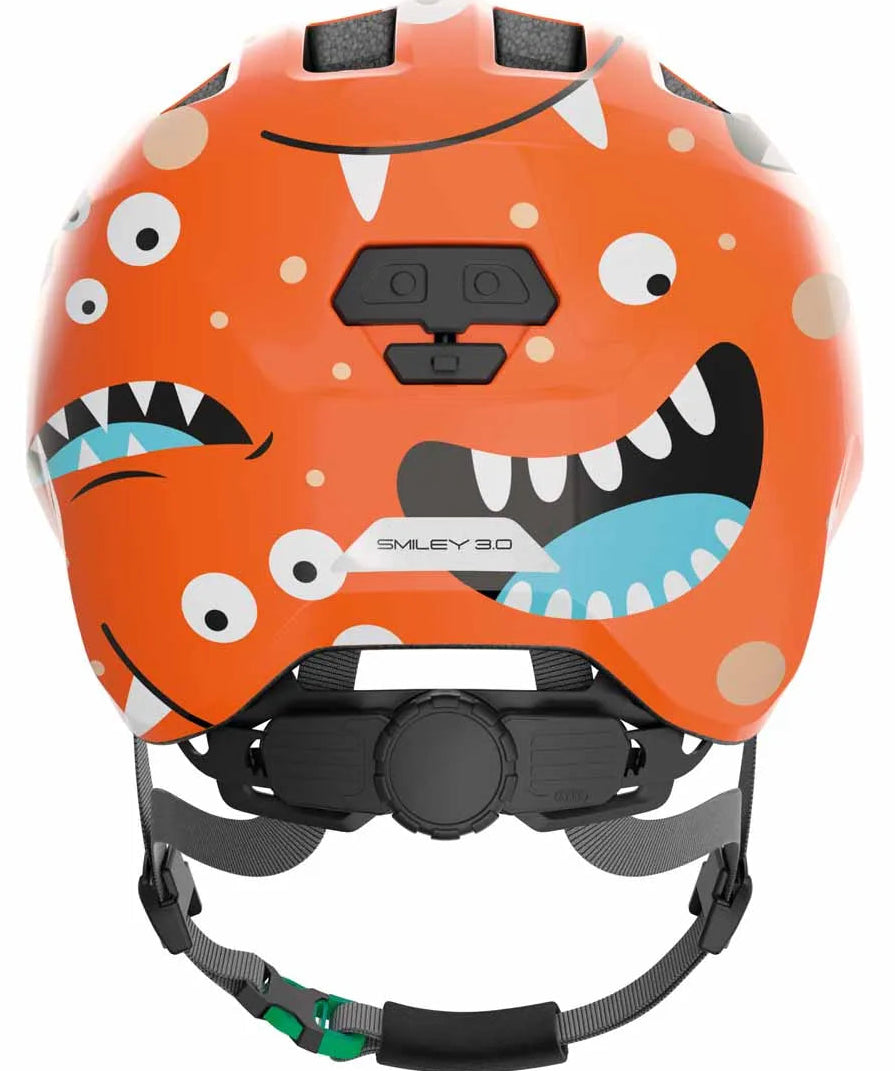 Abus Smiley 3.0 Orange Monster Kids Helmet