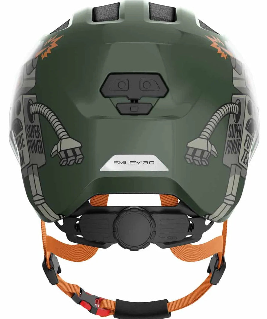 Abus Smiley 3.0 Green Robo Kids Helmet